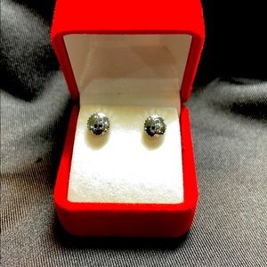 Breitling watch crown stud earrings